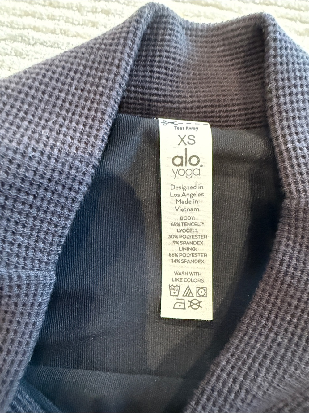 Alo black waffle set - Picture 8 of 9